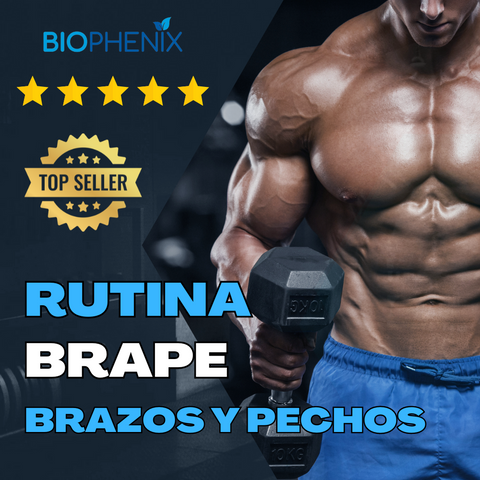 RUTINA BRAPE EXPLOSIVO BRAZOS Y PECHOS